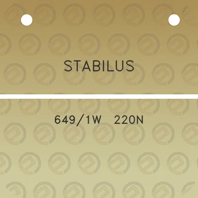 stabilus-6491w-220n