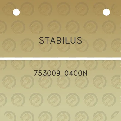 stabilus-753009-0400n