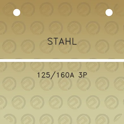 stahl-125160a-3p