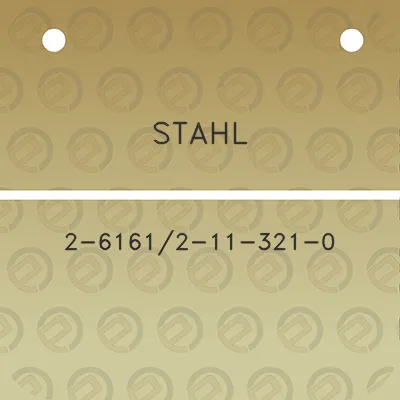 stahl-2-61612-11-321-0