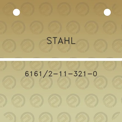 stahl-61612-11-321-0