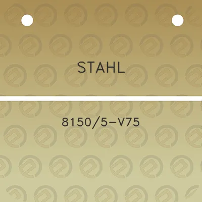 stahl-81505-v75