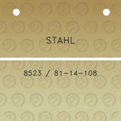 stahl-8523-81-14-108