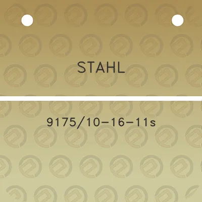 stahl-917510-16-11s