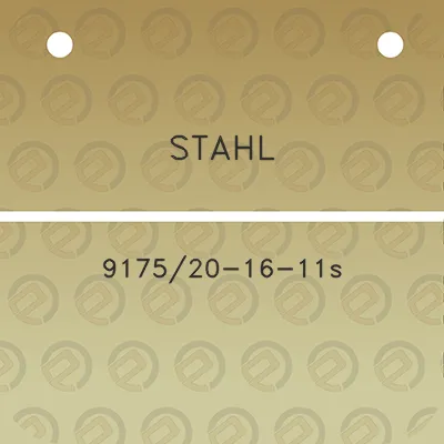 stahl-917520-16-11s