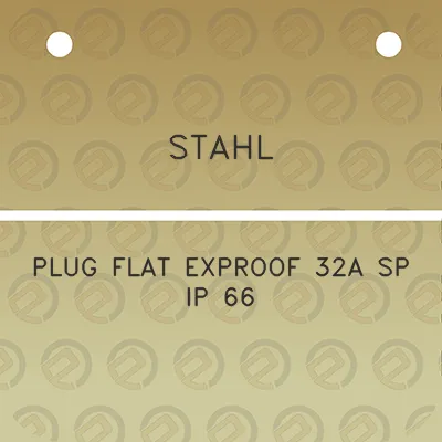 stahl-plug-flat-exproof-32a-sp-ip-66