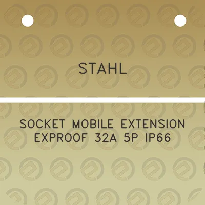 stahl-socket-mobile-extension-exproof-32a-5p-ip66