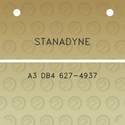 stanadyne-a3-db4-627-4937