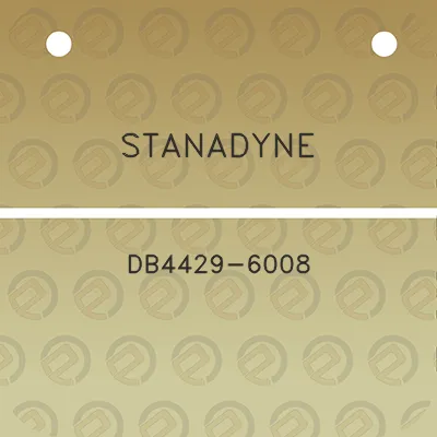 stanadyne-db4429-6008