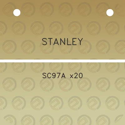 stanley-sc97a-x20