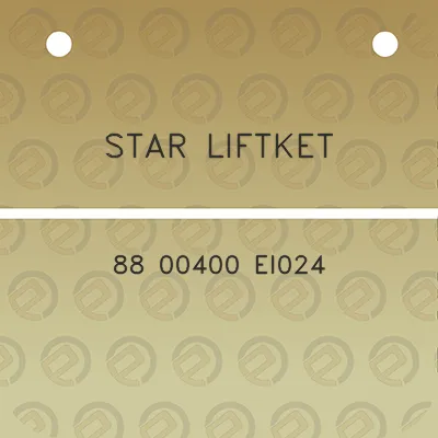 star-liftket-88-00400-ei024