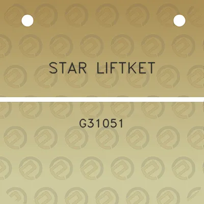 star-liftket-g31051