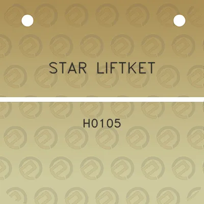 star-liftket-h0105