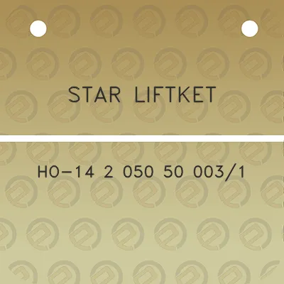 star-liftket-ho-14-2-050-50-0031