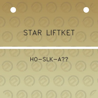 star-liftket-ho-slk-ao