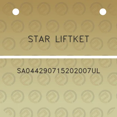 star-liftket-sa044290715202007ul