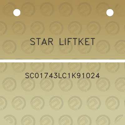 star-liftket-sc01743lc1k91024