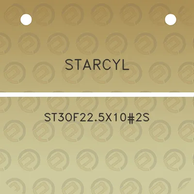 starcyl-st3of225x102s