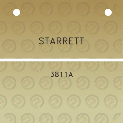 starrett-3811a