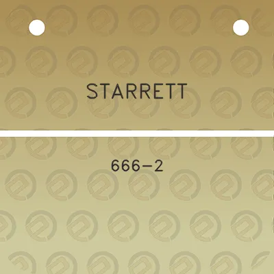 starrett-666-2