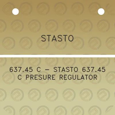 stasto-63745-c-stasto-63745-c-presure-regulator