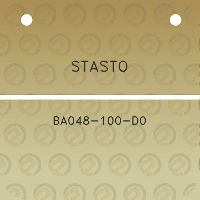 stasto-ba048-100-d0