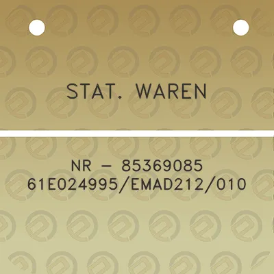 stat-waren-nr-85369085-61e024995emad212010