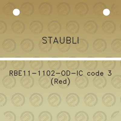 staubli-rbe11-1102-od-ic-code-3-red