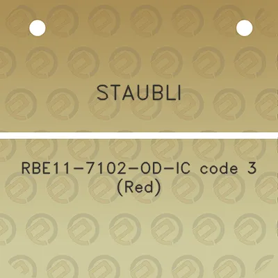 staubli-rbe11-7102-od-ic-code-3-red