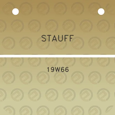 stauff-19w66