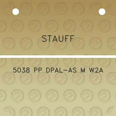 stauff-5038-pp-dpal-as-m-w2a