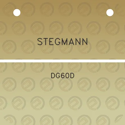 stegmann-dg60d