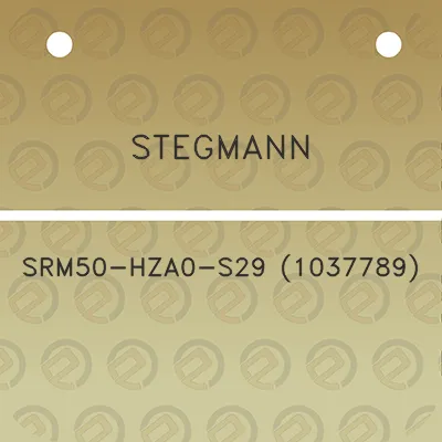 stegmann-srm50-hza0-s29-1037789