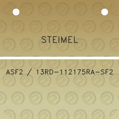 steimel-asf2-13rd-112175ra-sf2