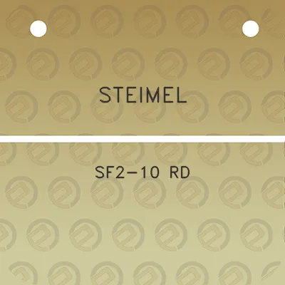 steimel-sf2-10-rd