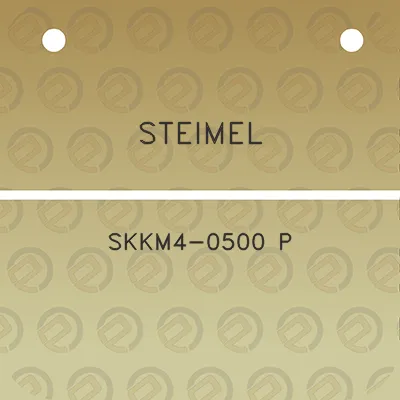 steimel-skkm4-0500-p