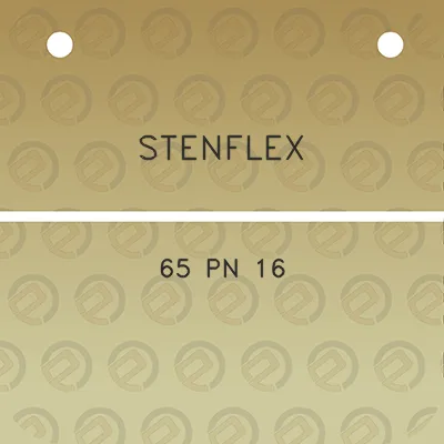 stenflex-65-pn-16