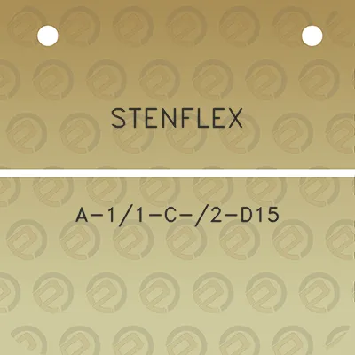 stenflex-a-11-c-2-d15