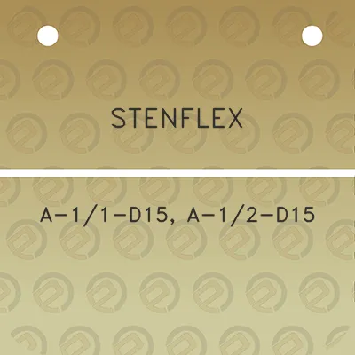 stenflex-a-11-d15-a-12-d15