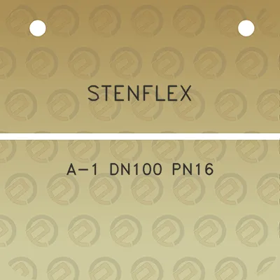 stenflex-a-1-dn100-pn16