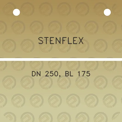 stenflex-dn-250-bl-175