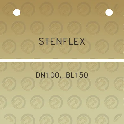 stenflex-dn100-bl150