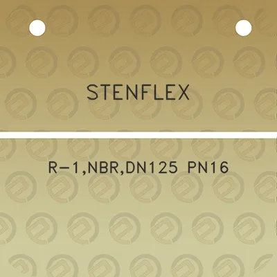 stenflex-r-1nbrdn125-pn16