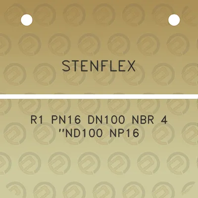 stenflex-r1-pn16-dn100-nbr-4-nd100-np16