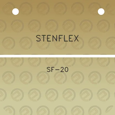 stenflex-sf-20