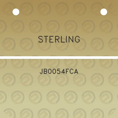 sterling-jb0054fca