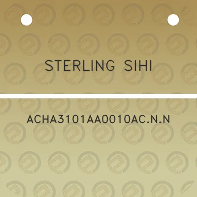 sterling-sihi-acha3101aa0010acnn