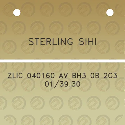 sterling-sihi-zlic-040160-av-bh3-0b-2g3-013930