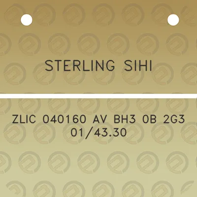 sterling-sihi-zlic-040160-av-bh3-0b-2g3-014330