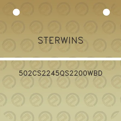 sterwins-502cs2245qs2200wbd